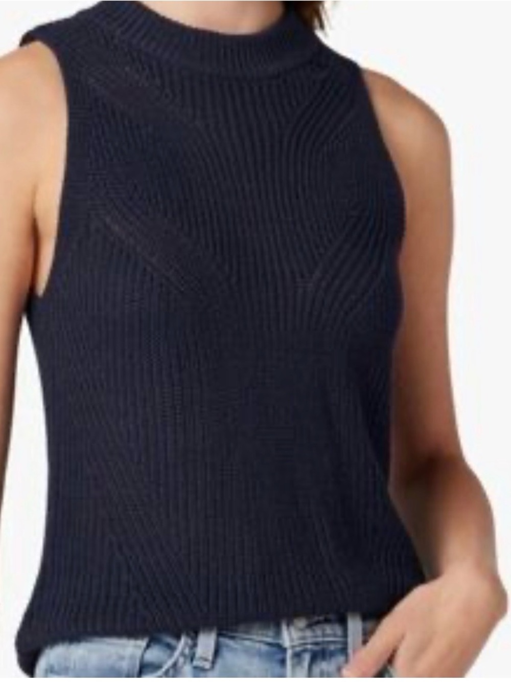 Joe's Jeans Navy Knit Tank